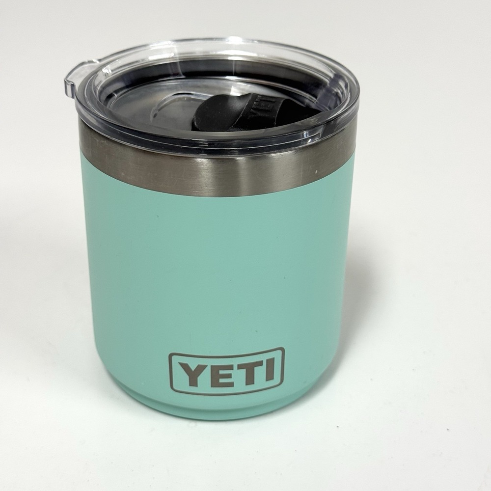 YETI‎ 10oz Tumbler Seafoam Green With Slide Lock Lid